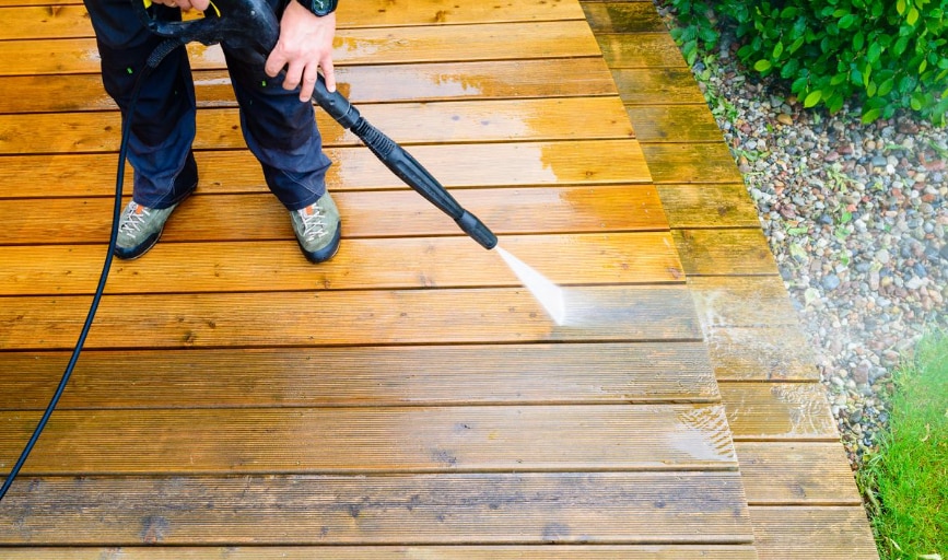 DECK CLEANING